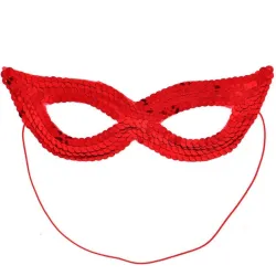 Sexy Pailletten Augenmaske - Fuchs / Katzenaugen - für Halloween / Maskeraden