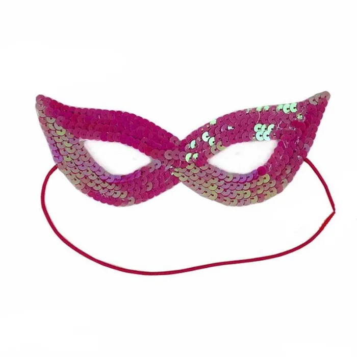 Sexy oogmasker met pailletten - vos / kattenogen - voor Halloween / maskeradesMaskers