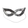 Seksowna cekinowa maska na oczy - lisie / kocie oczy - na Halloween / maskaradyMaski