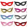Sexy Pailletten Augenmaske - Fuchs / Katzenaugen - für Halloween / Maskeraden