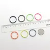 Elastische haarbanden - kleurrijk nylon - 50 stuksHaarspelden