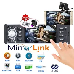 Din 14.1 Pulgadas - 1 Din - autorradio - mando a distancia - HD - Bluetooth - 12V - USB - AUX - FM