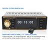 4,1 cala - 1 Din - radio samochodowe - pilot - HD - Bluetooth - 12V - USB - AUX - FMDin 1