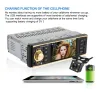 Bluetooth car radio - 4.1 Inch - 1 Din - remote control - HD - 12V - USB - AUXDin 1