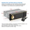 4,1 polegadas - 1 Din - rádio do carro - controle remoto - HD - Bluetooth - 12V - USB - AUX - FM