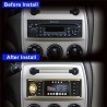 4,1 tum - 1 Din - bilradio - fjärrkontroll - HD - Bluetooth - 12V - USB - AUX - FM