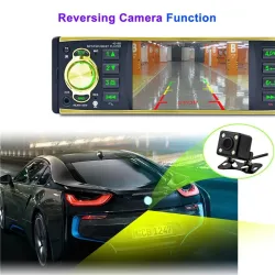 Din 14.1 Pulgadas - 1 Din - autorradio - mando a distancia - HD - Bluetooth - 12V - USB - AUX - FM