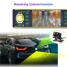 4,1 tommer - 1 Din - bilradio - fjernbetjening - HD - Bluetooth - 12V - USB - AUX - FM