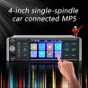 4 Inch - 1 Din - autoradio - Bluetooth - 1080P - HD - SD - FM - Android MP5 - 2 USB - MirrorlinkRadio