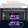 4 Cale - 1 Din - Radio samochodowe - Bluetooth - 1080P - HD - SD - FM - Android MP5 - 2 USB - MirrorlinkRadio