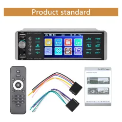 4 Inch - 1 Din - autoradio - Bluetooth - 1080P - HD - SD - FM - Android MP5 - 2 USB - MirrorlinkRadio