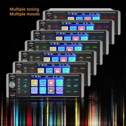 4 Inch - 1 Din - autoradio - Bluetooth - 1080P - HD - SD - FM - Android MP5 - 2 USB - MirrorlinkRadio