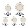 Oświetlenie sufitowe LED - wpuszczana okrągła lampa - 5W / 9W / 12W / 15W / 18W - AC 220V-240V - 10 sztukŚwiatła sufitowe