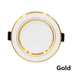 Oświetlenie sufitowe LED - wpuszczana okrągła lampa - 5W / 9W / 12W / 15W / 18W - AC 220V-240V - 10 sztukŚwiatła sufitowe