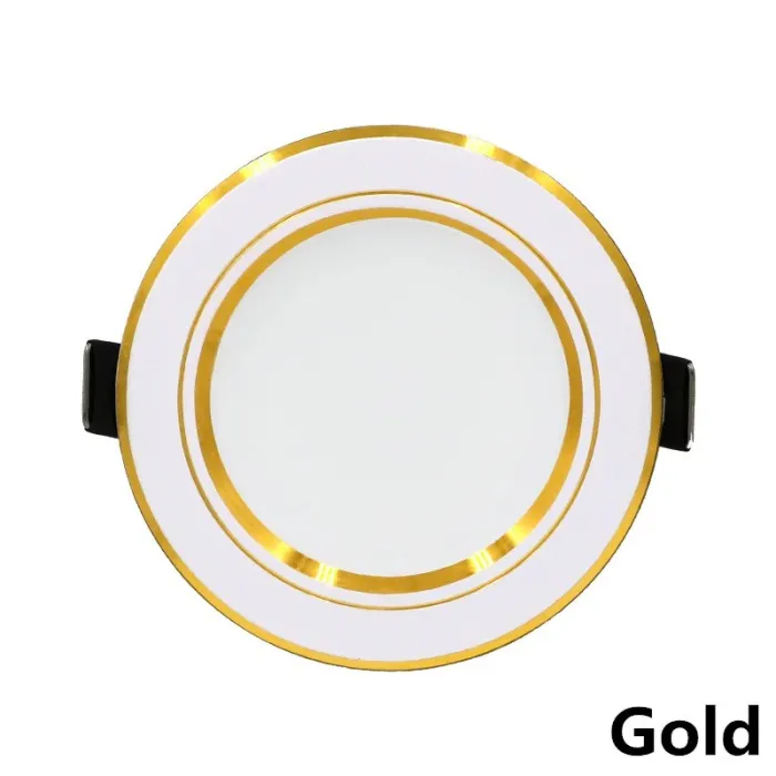 Oświetlenie sufitowe LED - wpuszczana okrągła lampa - 5W / 9W / 12W / 15W / 18W - AC 220V-240V - 10 sztukŚwiatła sufitowe