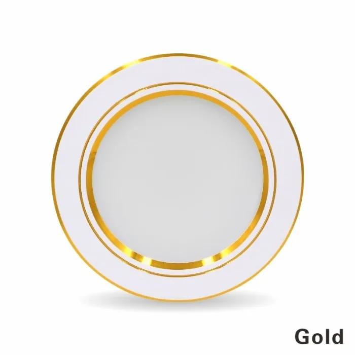 Oświetlenie sufitowe LED - okrągła wpuszczana lampa - 5W / 9W / 12W / 15W / 18W - AC 220V-240V - 1 sztukaŚwiatła sufitowe