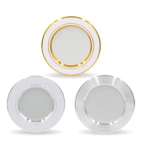 Oświetlenie sufitowe LED - okrągła wpuszczana lampa - 5W / 9W / 12W / 15W / 18W - AC 220V-240V - 1 sztukaŚwiatła sufitowe
