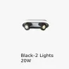Modern LED ceiling lamp - dimmable - rotatable