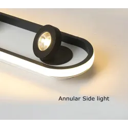Moderne LED plafondlamp - dimbaar - draaibaarPlafondverlichting