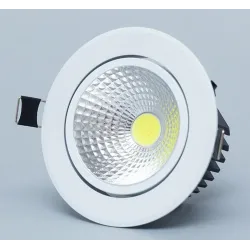 Oświetlenie sufitowe LED - wpuszczane - ściemniane - 5W / 7W / 9W / 12WOświetlenie Punktowe