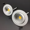 Oświetlenie sufitowe LED - wpuszczane - ściemniane - 5W / 7W / 9W / 12WOświetlenie Punktowe