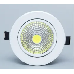 Oświetlenie sufitowe LED - wpuszczane - ściemniane - 5W / 7W / 9W / 12WOświetlenie Punktowe