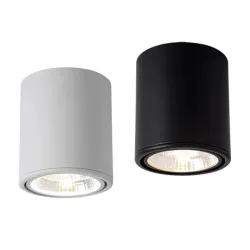 Lampa sufitowa LED - obrotowa - ściemnialna - COB - chip CREE - 9W / 12W / 15W / 18W / 20W / 24WŚwiatła sufitowe