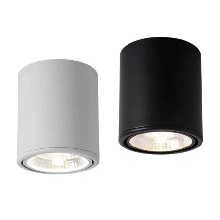 Lampa sufitowa LED - obrotowa - ściemnialna - COB - chip CREE - 9W / 12W / 15W / 18W / 20W / 24WŚwiatła sufitowe