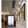 Lampa sufitowa LED - wpuszczana - obrotowa - ściemnialna - COB - wbudowane oświetlenie punktowe - 3W / 5W / 7W / 9W / 12WŚwia...