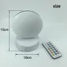 Ceiling / wall lamp - RGB - LED - dimmable - rotatable