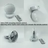 Ceiling / wall lamp - RGB - LED - dimmable - rotatable