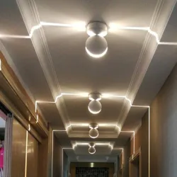 Plafond / wandlamp - RGB - LED - dimbaar - draaibaarPlafondverlichting