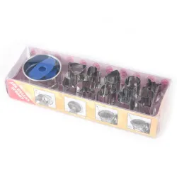 Koekjes uitstekers - RVS - 12 stuksBakvormen