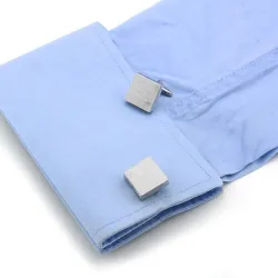 Eleganti gemelli quadrati - design trafilato