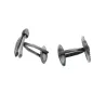 Vintage cufflinks - viking axe / shield
