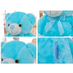 Glühender Plüsch-Teddybär - mit LED-Lichtern - Spielzeug