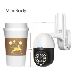 Draadloze beveiligingscamera - 1080P - PTZ IP - HD - Wifi - buiten - CCTV - bewakingBeveiligingscamera's