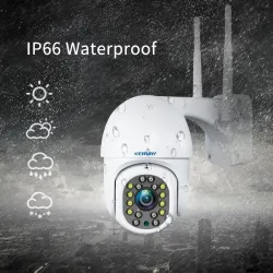 Draadloze beveiligingscamera - 1080P - PTZ IP - HD - Wifi - buiten - CCTV - bewakingBeveiligingscamera's