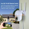 Cámaras de seguridadCámara de seguridad inalámbrica - 1080P - PTZ IP - HD - Wifi - exterior - CCTV - vigilancia