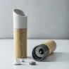 Salz- / Pfeffer- / Kräutermühle aus Holz - verstellbarer Keramikrotor