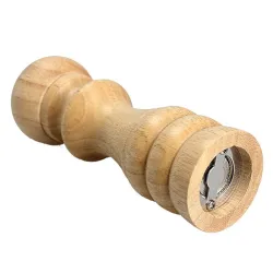 MolinosMolinillo clásico de madera para pimienta / sal / hierbas - ajustable