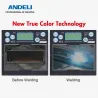 Masque de soudage professionnel - assombrissant automatiquement - réglable - ADL-MA900VL-E - avec éclairage LED