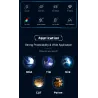 Profesjonalny kask spawalniczy - automatyczne przyciemnianie - regulowany - ADL-MA900VL-E - ze światłem LEDKask Spawalniczy
