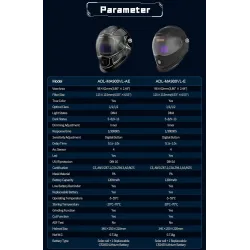 Maschera professionale per saldatura - oscurante automatica - regolabile - ADL-MA900VL-E - con luce LED
