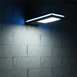 144 LED - solarbetriebene Außenleuchte mit Bewegungssensor - wasserdicht
