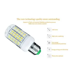 E26 - E27 - E14 - E12 - B22 - GU10 - G9 - 12V-24V - 5730 SMD - Ampoule LED