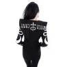 Hoodies & JerséisBruja gótica punk - sudadera con capucha y cremallera - Witch Craft