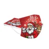 Protective face / mouth masks - disposable - 3-ply - for children - christmas motives - 10 pieces