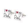 LOVE MY DAD - cufflinks