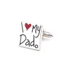I LOVE MY DAD - boutons de manchette